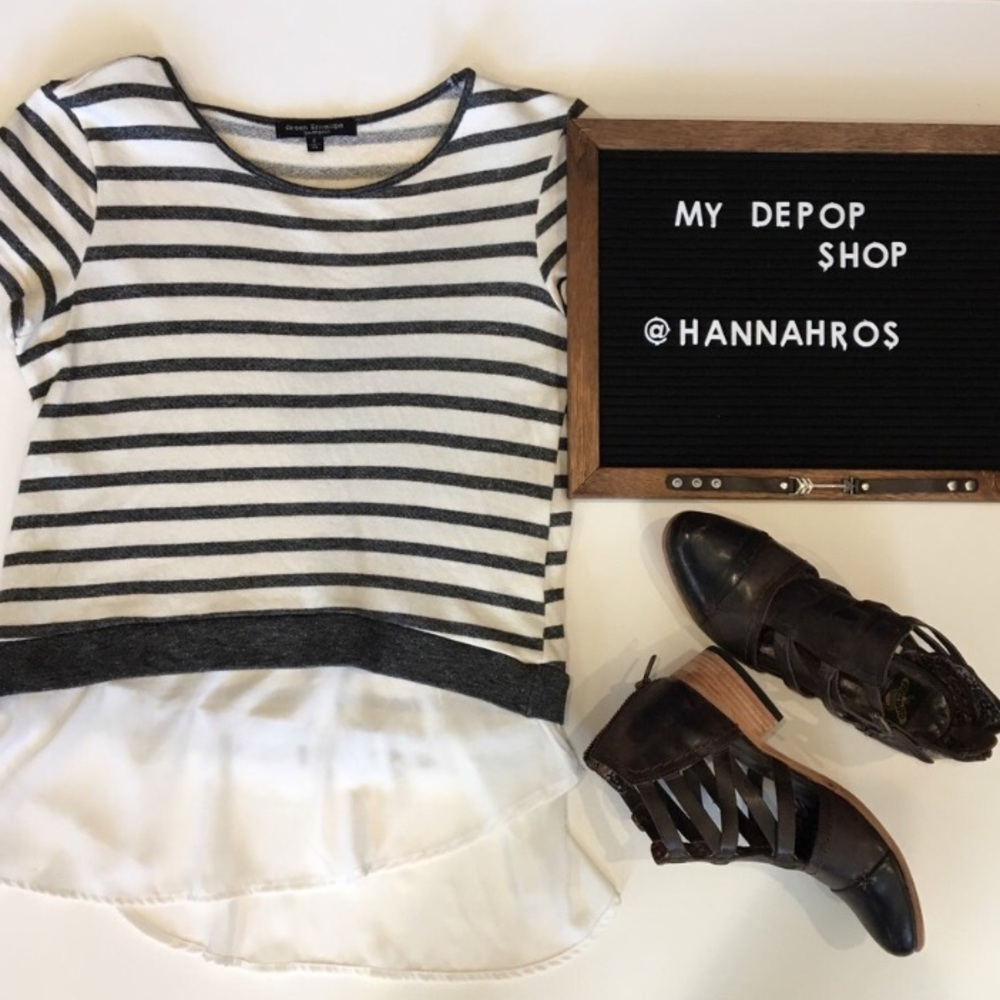 Layered Striped Shirt